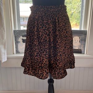 Sienna Sky Leopard Print Skirt🐆